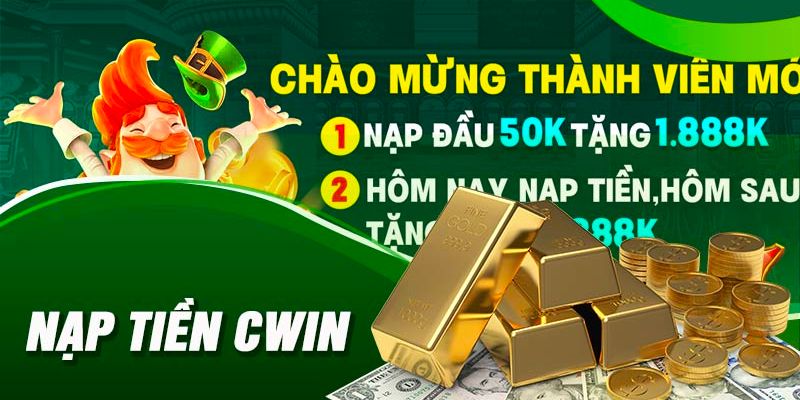 3 bước nạp tiền Cwin siêu tốc